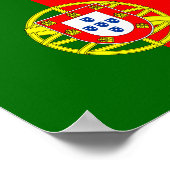 Poster Drapeau Portugal (Coin)