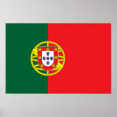 Poster Drapeau Portugal (Devant)