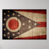 Poster Drapeau robuste en Ohio (Devant)