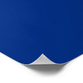 Poster Drapeau roumain (Roumanie) (Coin)
