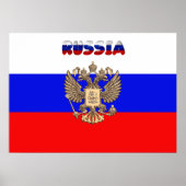 Poster Drapeau russe (Devant)