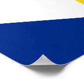 Poster Drapeau Saba (Coin)