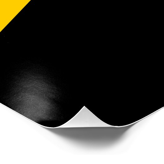 Poster Drapeau Saint-Kitts-et-Nevis (Coin)