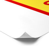 Poster Drapeau sicilien (Coin)