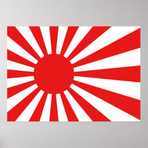 Poster Drapeau solaire émergent