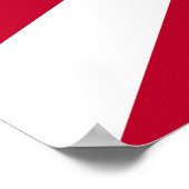 Poster Drapeau solaire japonais (Coin)