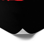 Poster Drapeau suisse (Coin)
