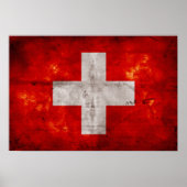 Poster Drapeau suisse (Devant)
