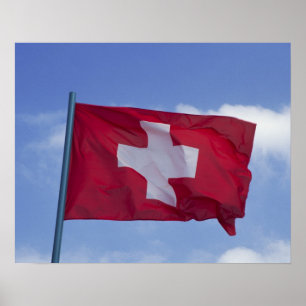 Poster Drapeau suisse RF)