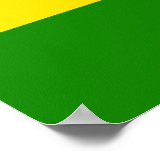 Poster Drapeau Togo (Coin)