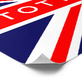 Poster Drapeau tottenham (Coin)