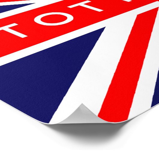 Poster Drapeau tottenham (Coin)