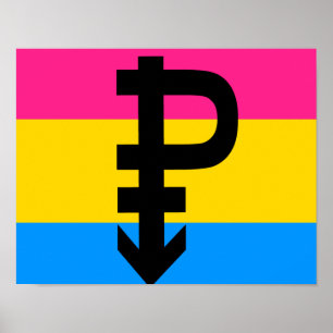 Poster Drapeau transexuel