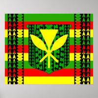 Drapeau tribal Kanaka Maoli
