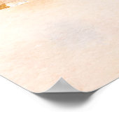 Poster drapeau tropical hawaii 5 0 panneau d'accueil (Coin)