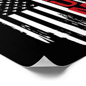 Poster Drapeau Trump (Coin)