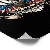 Poster Drapeau Trump 2024 : l'Amérique : Byck Men Women D (Coin)