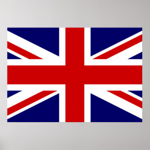 Poster Drapeau Uk