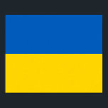 Poster Drapeau Ukraine<br><div class="desc">Drapeau Ukraine</div>