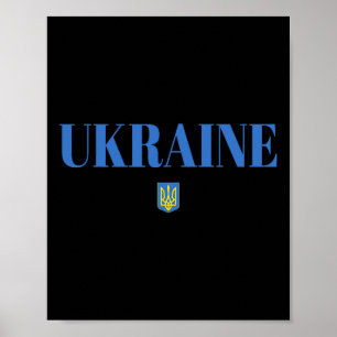 Poster Drapeau Ukraine Hommes Femmes Enfants Ukraine 2