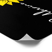Poster Drapeau Ukraine Tournesol 1 (Coin)