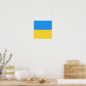Poster Drapeau ukrainien (Cuisine)
