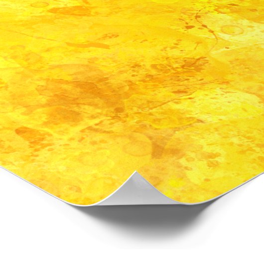 Poster drapeau ukrainien (Coin)