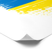Poster Drapeau ukrainien (Coin)