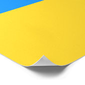 Poster Drapeau ukrainien (Coin)