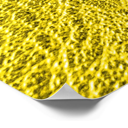 Poster Drapeau ukrainien en cuir (Coin)