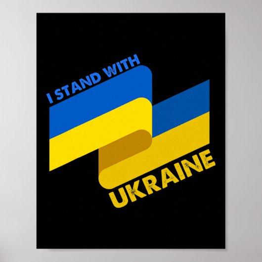 Poster Drapeau ukrainien Ukraine 6 (Devant)