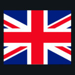 Poster Drapeau Union Jack du Royaume-Uni<br><div class="desc">Drapeau Union Jack du Royaume-Uni</div>