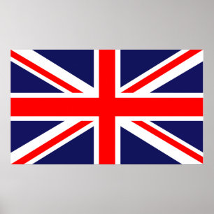 Poster Drapeau Union Jack - UK