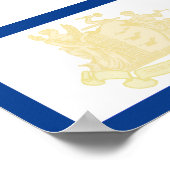 Poster Drapeau urbain de Newark (New Jersey) (Coin)