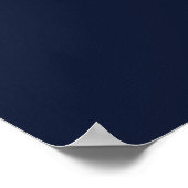 Poster Drapeau USA Paix Cœur (Coin)