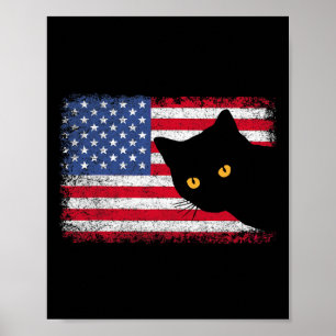 Poster Drapeau Usa Patriotique 4 Juillet Hommes Femmes En
