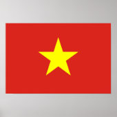 Poster Drapeau vietnamien (Devant)