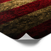 Poster Drapeau vintage (Coin)