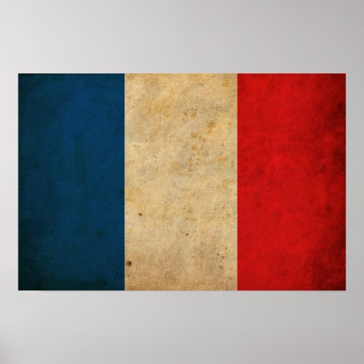Poster Drapeau vintage (Devant)