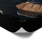 Poster Drapeau vintage américain Smokey Robinson Legend (Coin)