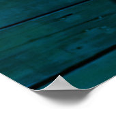 Poster Drapeau vintage de l'Oklahoma (Coin)