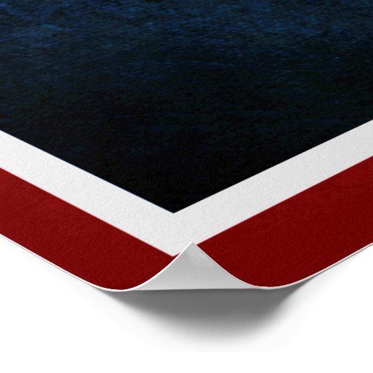 Poster Drapeau Wyomingite (Coin)