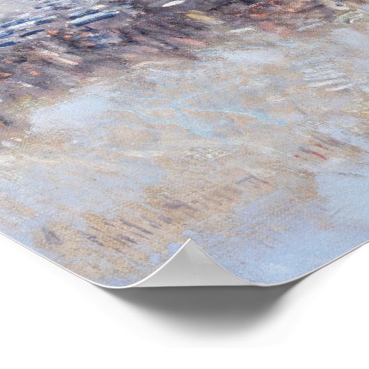 Poster Drapeaux Childe Hassam sur la peinture Waldorf (Coin)