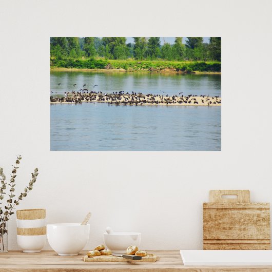 Poster Drapeaux, Danube (Cuisine)