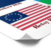 Poster Drapeaux de la Liberté (Coin)