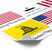 Poster Drapeaux de la révolution américaine (Coin)