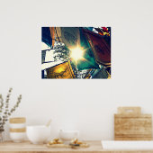 Poster drapeaux de prière (Cuisine)