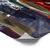 Poster Drapeaux de prière bouddhiste tibétain Photo (Coin)