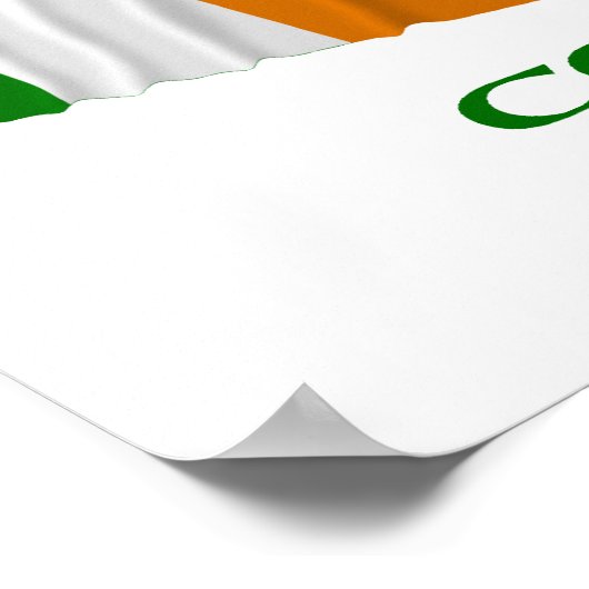 Poster Drapeaux du comté de Cavan (Coin)