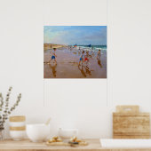 Poster Drapeaux et réflexions Montalivet (Cuisine)